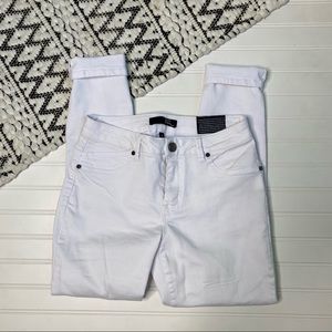 1822 Denim White Skinny Jeans